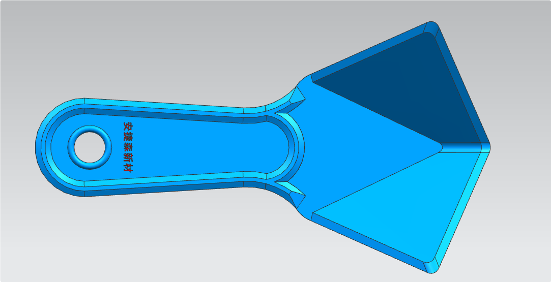 Truelle d'angle en plastique